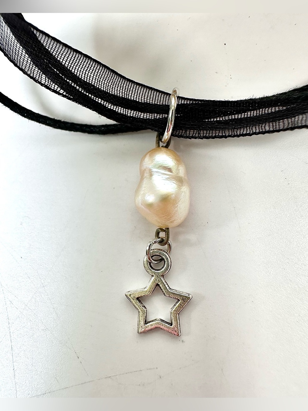🖤Dainty Baroque Freshwater Pearl Pendant Necklace